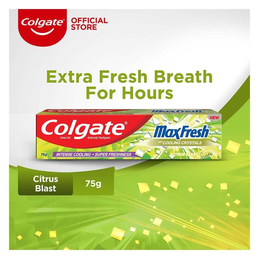 COLGATE MAXFRESH TOOTHPASTE GREEN 75G